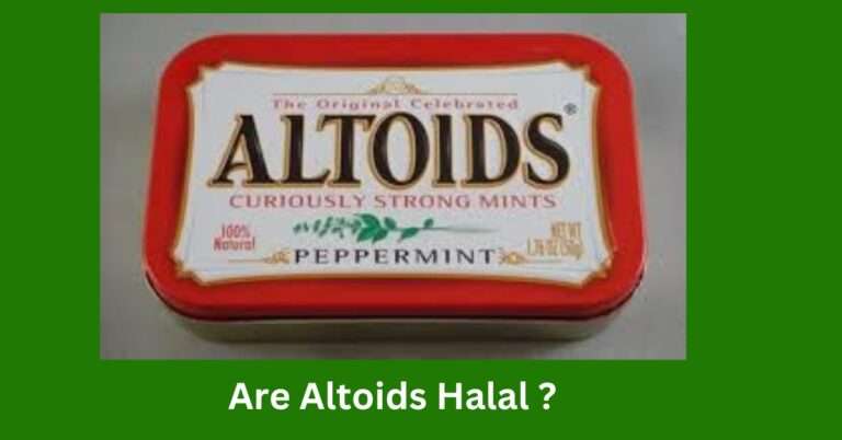 Are Altoids Halal?