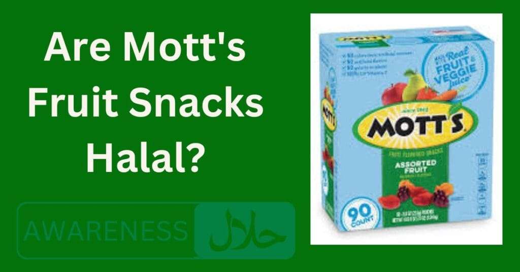 Are Mott's Fruit Snacks Halal?