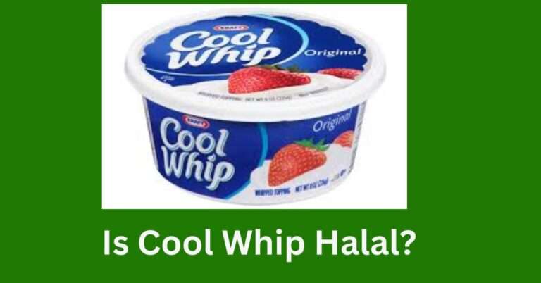 Is Cool Whip Halal?